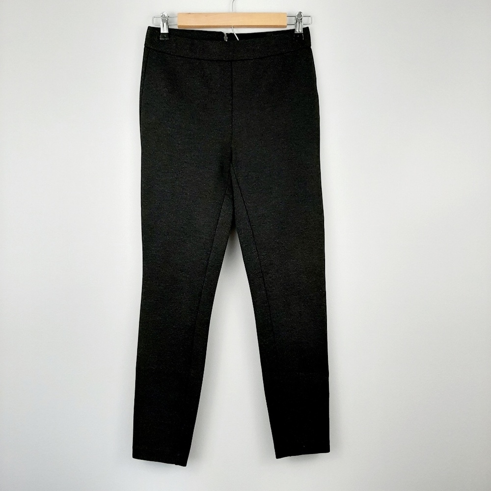 J. Crew Pixie Ponte Pants Charcoal Gray Size Small